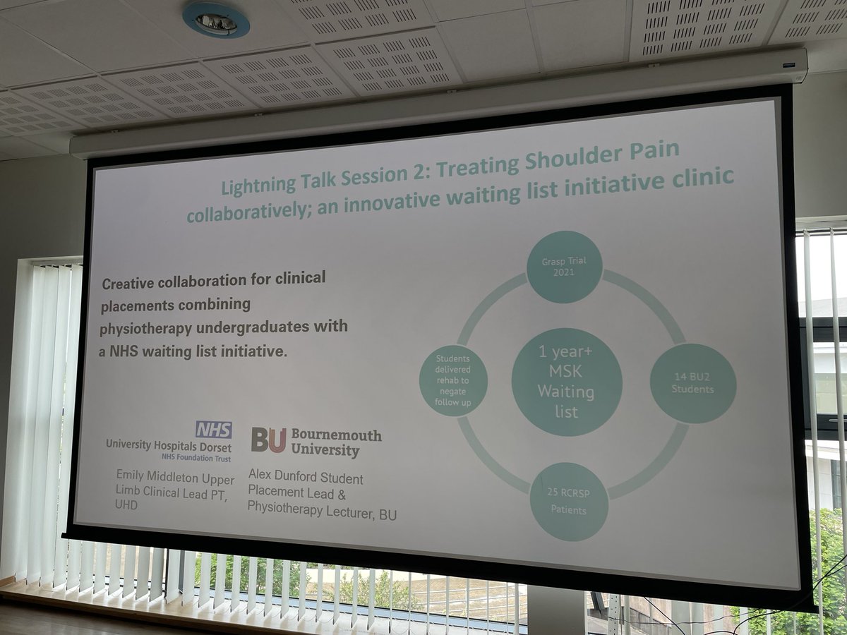 Emily Middleton (@emilymidds) on Twitter photo Ready to present lightening talk on Collaborative & Innovative management of shoulder pain; a waiting list initiative clinic. #swahpmassive <a href="/NHSE_WTE/">NHS England Workforce, Training and Education</a> with <a href="/BUPhysio/">BU Physio</a>
<a href="/KatherineArmit1/">Katherine Armitage</a> <a href="/carrie_biddle/">Carrie Biddle</a> <a href="/amandaweaves/">Amanda Weaver (she/her) 💙</a> Ready to present lightening talk on Collaborative & Innovative management of shoulder pain; a waiting list initiative clinic. #swahpmassive <a href="/NHSE_WTE/">NHS England Workforce, Training and Education</a> with <a href="/BUPhysio/">BU Physio</a>
<a href="/KatherineArmit1/">Katherine Armitage</a> <a href="/carrie_biddle/">Carrie Biddle</a> <a href="/amandaweaves/">Amanda Weaver (she/her) 💙</a>