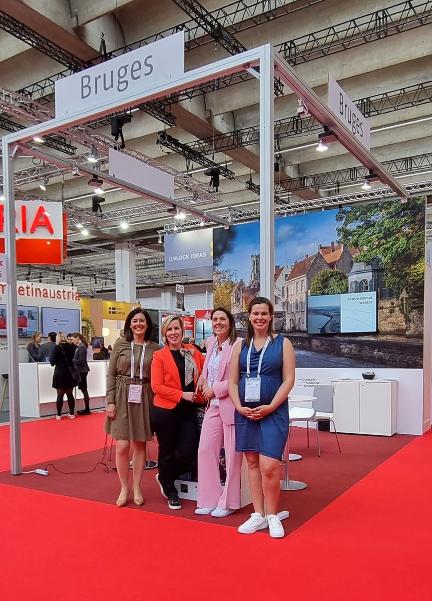 Meet us at IMEX Frankfurt this week at booth E145 together with Visit Bruges Convention Bureau and @concertgebouwbr.

#imex23 #imexfrankfurt #meetyouinbruges #conventioncentre #tradefair @IMEX_Group