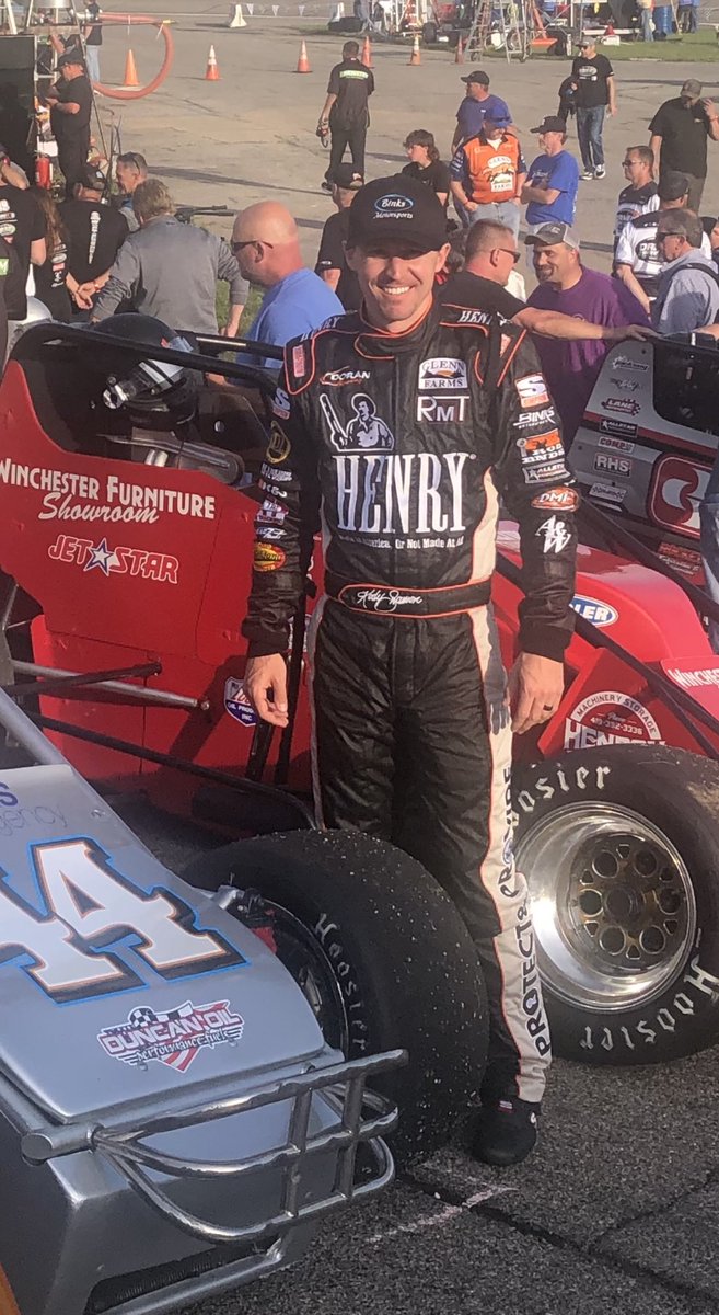 ⁦@Took this pic of @KodySwanson⁩ before last years #Little500 ⁦@AndersonSpeedwy⁩ .