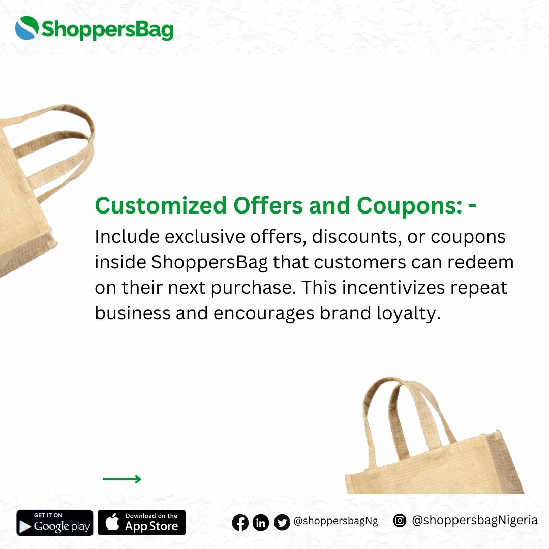How Brands can use ShoppersBag as a Promotional Tool

#Shoppersbag #ecofriebdly #sustainability #ecoconscious #zerowaste #brands #promotion