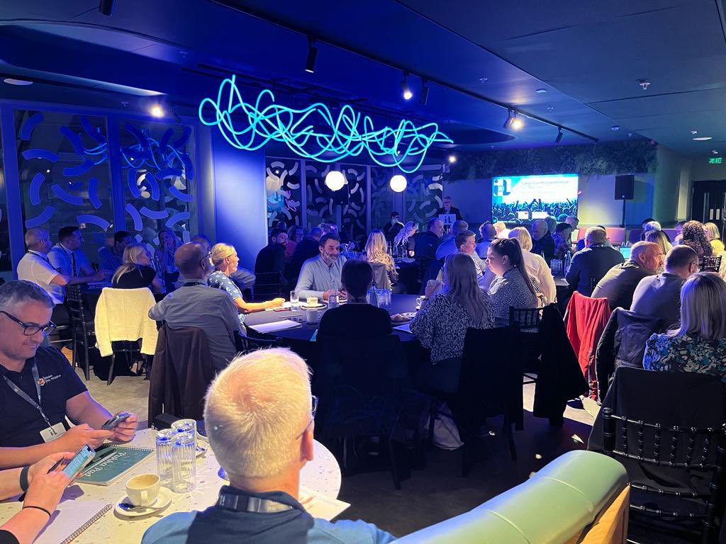 Our Large Events Conference is well underway at AO Manchester Arena <a href="/iolevents/">IoL Events</a>