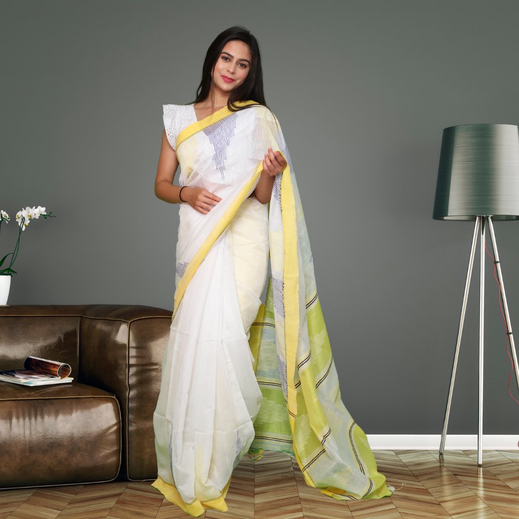 Handloom Cotton Silk saree -White colour

#TraditionalIndianSaree #HandloomCottonSilkSaree #SkilledArtisans #CottonSilkBlend #Handwoven #SoftTexture #ElegantSheen #CaptivatingDesigns 

priceRs. 2,100.00

niveditafashions.in/products/handl…

Visit - niveditafashions.in for more details