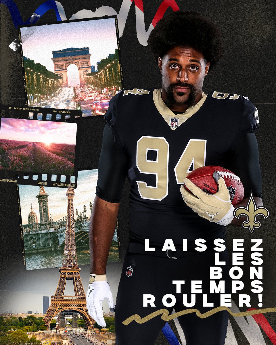 The #Saints have been granted international marketing rights in France – the first NFL club to select and be awarded the French market! 🇫🇷

Les New Orleans Saints ont obtenu les droits internationaux de commercialisation en France - le premier club NFL à sélectionner et se voir