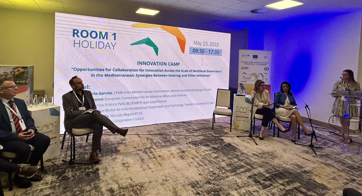 #S3 #innovationcamp first meeting, Let’s implement it by combining European strategies, policies and programs at different level @ItalyCroatia @WestMedStrat @Gov4Innovation @IMC_CPMR @InterregEuroMED @WestMedStrat