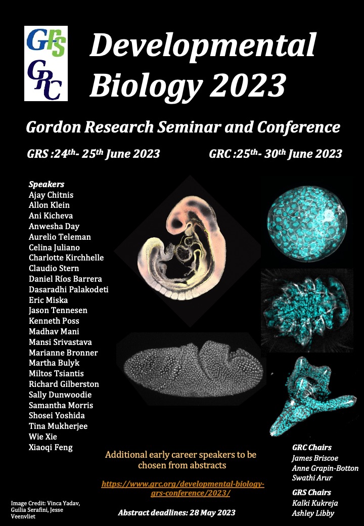 Abstract deadline extended to tomorrow (May 24th)! Come check out this fantastic list of speakers for an excellent program -postdocs and graduate studetns please reach out to apply for travel funding! #Devbio