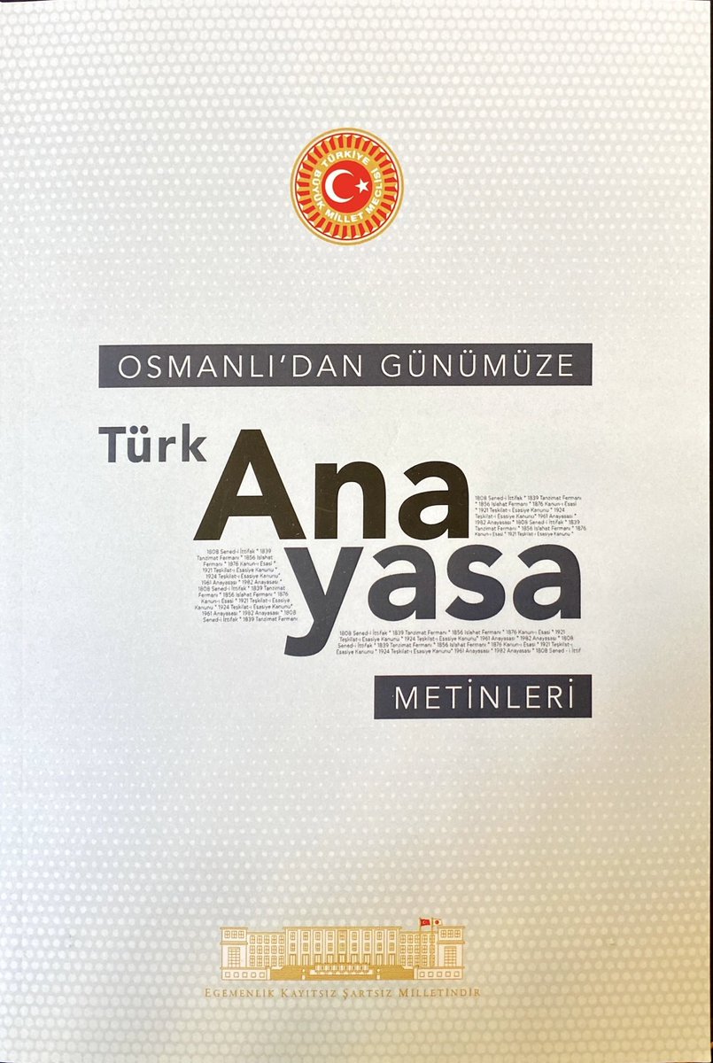 TBMM ARŞİVİ: Araştırmacılarımıza iyi haber. En yeni yayınımız. Osmanlı Türkçesi olanların orijinal metinleri ve transkripsiyonları, değişiklik yapılan mddeler, kaç defa değiştirildiği, değişmiş metinler yer almaktadır.