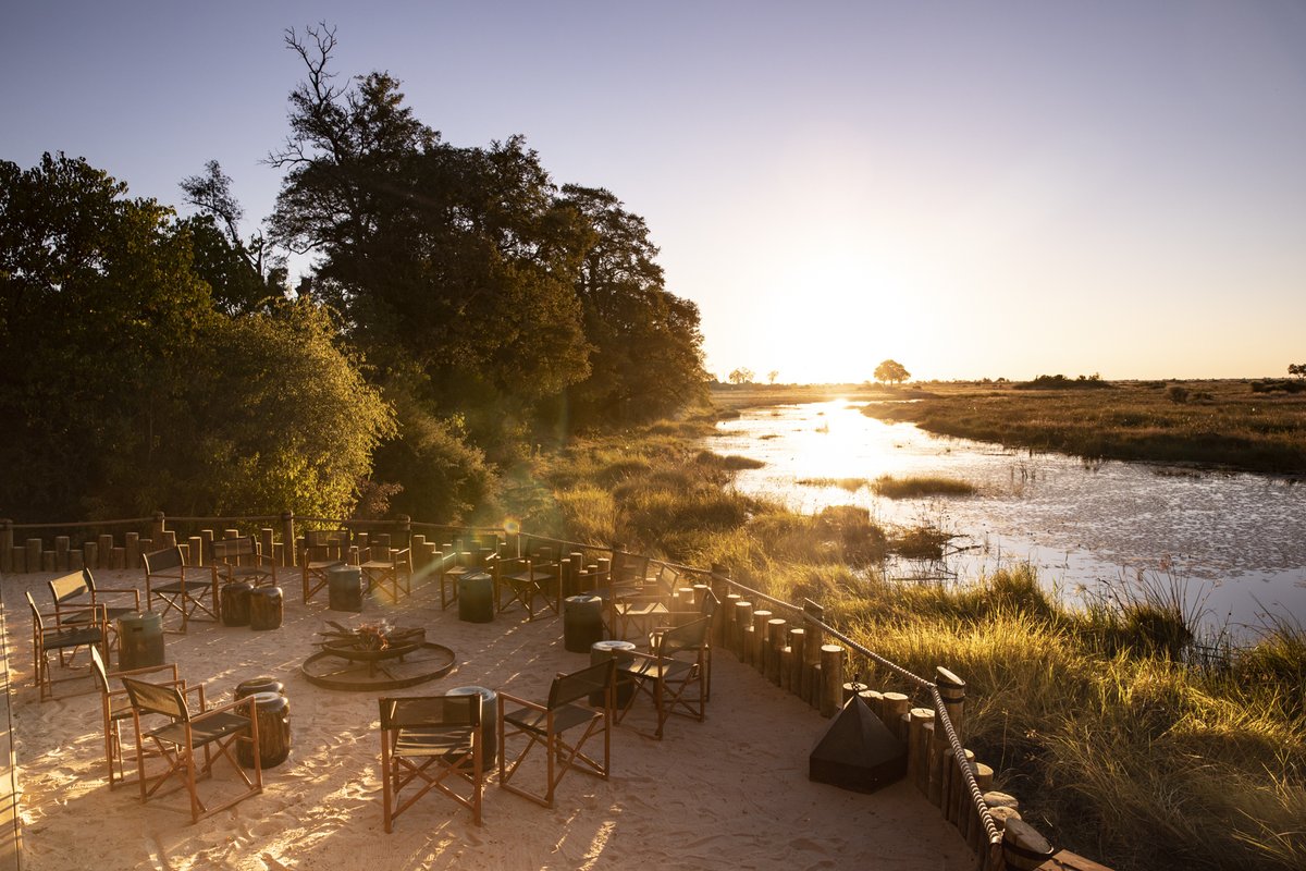 A haven of safari serenity awaits at #Wilderness King's Pool. ​Expect the royal treatment at this regal safari camp where your chic thatch and canvas suite overlooks a tranquil lagoon. Find out more: bit.ly/3CmGk2w #WildernessDestinations #UltimateDestinations #Luxury