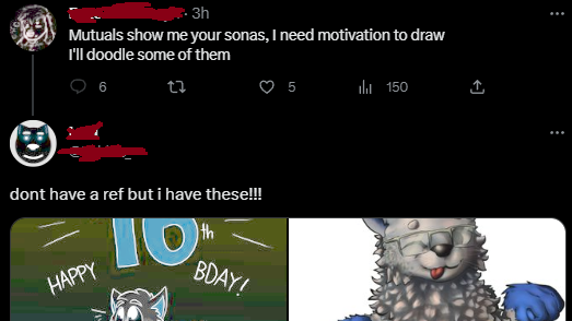 the pain of not having a ref sheet 🥲