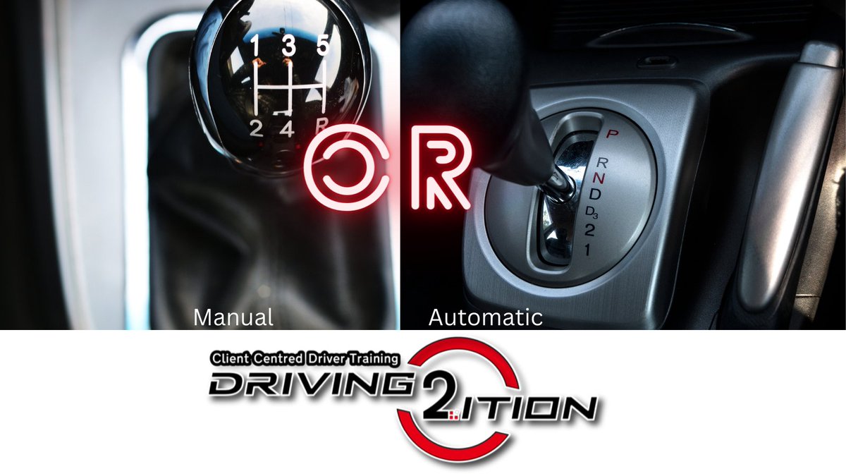 Driving2ition's tweet image. Automatic? Manual? Whichever you prefer, we can help!
Send us a message HERE to find out what availability we have for both manual and automatic lessons 🚗

To find out more about the services we offer visit us at &amp;gt;&amp;gt; driving2ition.com