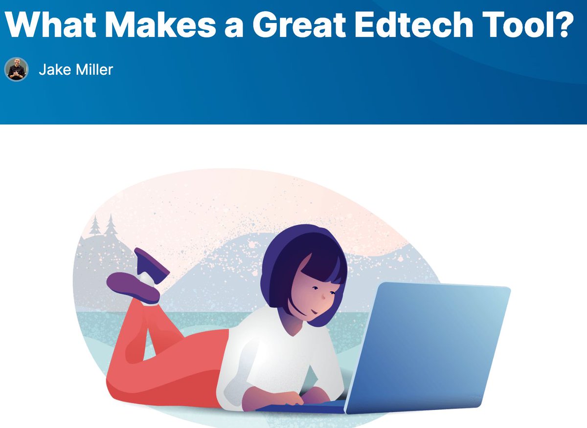 Is anyone surprised that I reference Ramen Noodle, Oregon Trail, and burritos in 1 blog post? No? I didn't think so. 😂

Check out my 'What Makes a Great Edtech Tool?' post on the @GoGuardian blog!

#EduCoach #eLearning #21stCenturySkills #gSuiteEdu

goguardian.com/blog/what-make…