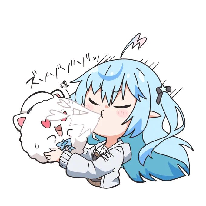 #キスの日  キスの日ラミィちゃんならもうある(再掲)