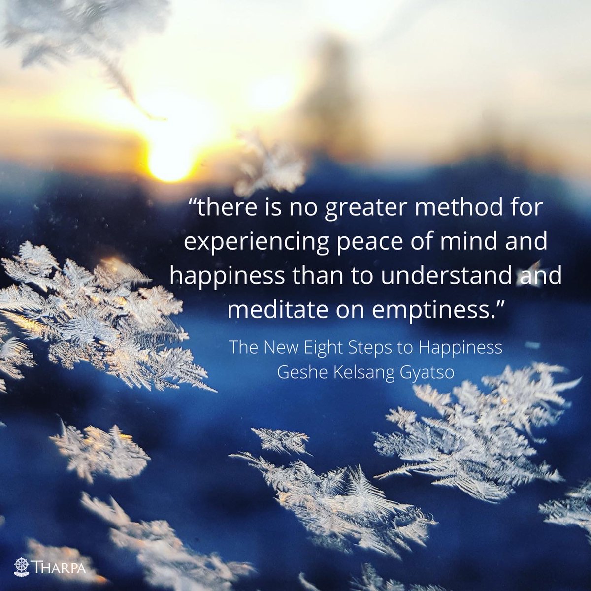 TharpaCa's tweet photo. The New Eight Steps to Happiness
This inspiring book reveals essential methods for transforming all life’s difficulties into valuable spiritual insights and for developing universal love and compassion, the source of true happiness for both self and others. https://t.co/LYxdNgtzeZ