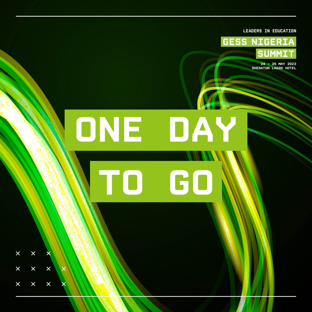 GESSeducation's tweet photo. 1 Day to go until #GESSNigeria, GESS Leaders in Education will all be under one roof tomorrow!😀🎉 

#GESSLeadersineducation

Check out our conference programme here 👇https://t.co/yJdGnT0VNq https://t.co/8H3VDaq3cm