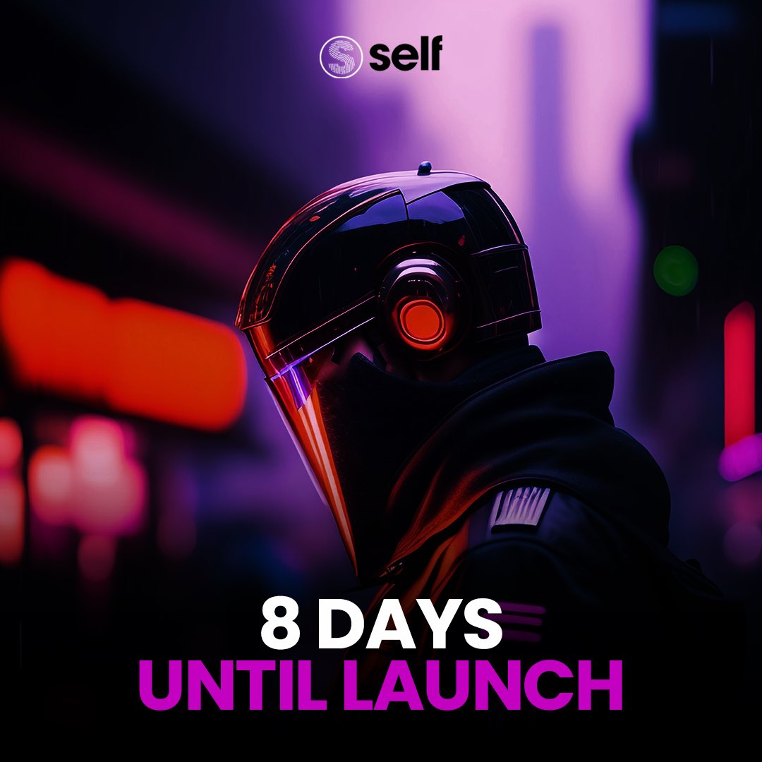 SONAR_on_SONIC's tweet image. 📢 Just 8 days left until the official launch of $SELF! 😱 

Get ready to experience a whole new level of simplicity. 

The clock is ticking $SELF fam! ⏰