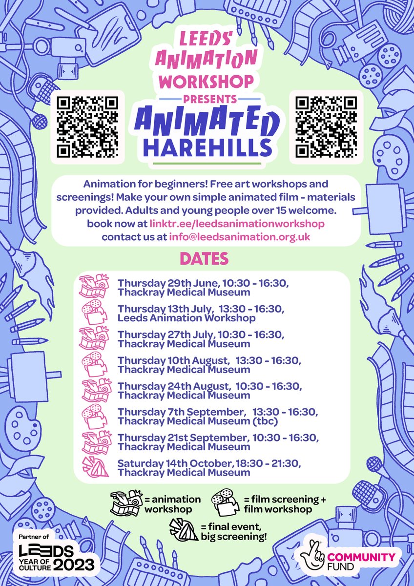 leedsanimation's tweet image. Come to Harehills this summer - and get ANIMATED!