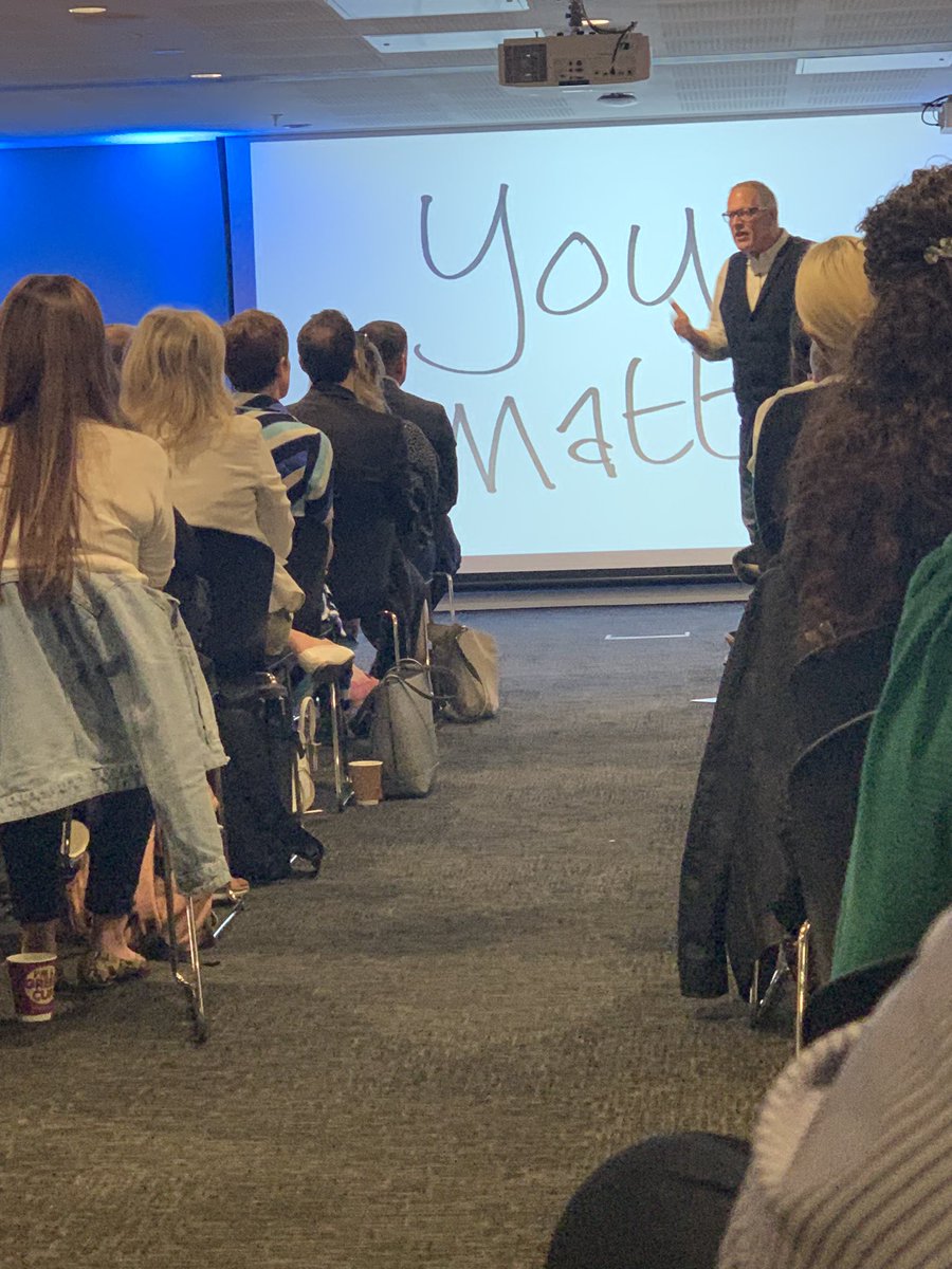 “YOU MATTER” two of the most powerful words. Thank you Big Ian Donaghy @NorthTyneCA 
 #goodtogrow