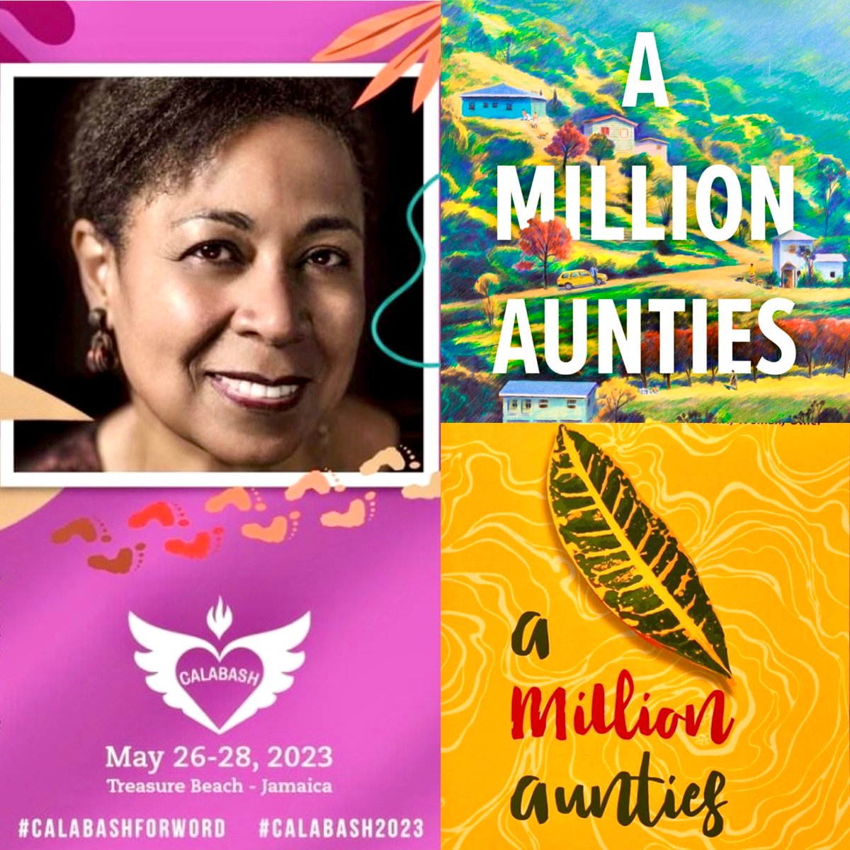 Calling all ‘aunties’, their friends & relatives:

The Calabash International Literary Festival takes place May 26-28. Rendez-vous Treasure Beach.

#calabashforword #calabash2023 #Jamaica #books #reading #writing