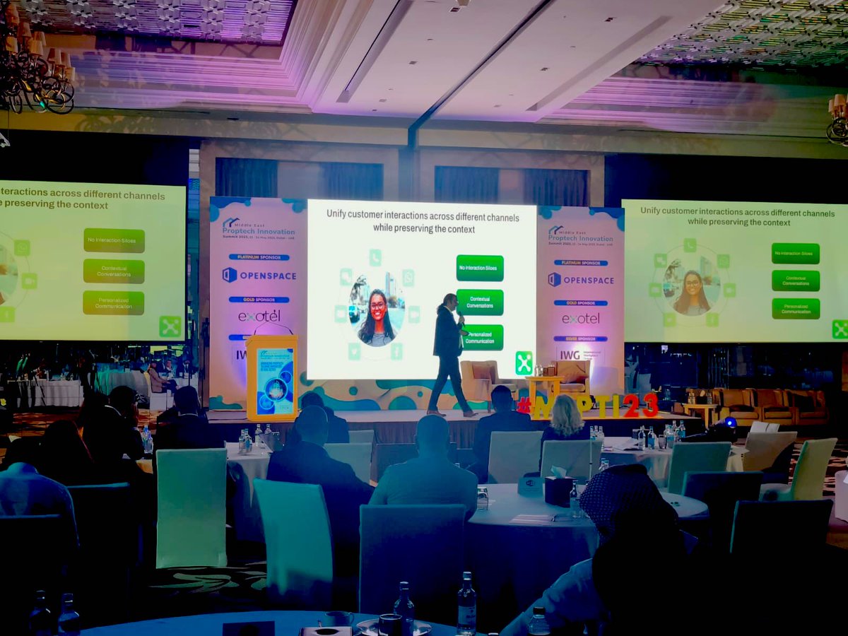 Exotel's tweet image. 𝗛𝗲𝗹𝗹𝗼 𝗗𝘂𝗯𝗮𝗶 - We had such a great time at the #ProptechSummit today. I

Thanks, organizers, for making the Proptech Innovation Summit 2023 a hit. The summit brought together professionals at the forefront of the Proptech revolution. #customerexperience #customerservice