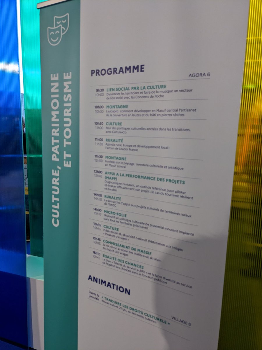 Leader France est présent à l'#ANCTour sur le village "Culture, Patrimoine et Tourisme". 
👥 Nous avons notamment animé ce matin un atelier pour échanger sur #Leader et les opportunités des fonds 🇪🇺 pour les territoires ruraux. #AgendaRural
<a href="/ANCTerritoires/">Agence nationale de la cohésion des territoires</a>