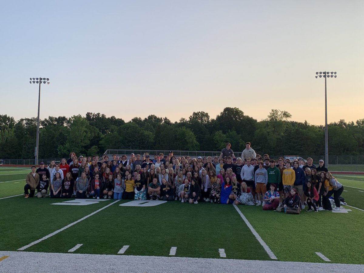 Senior sunrise celebration w/ our Class of 2023.