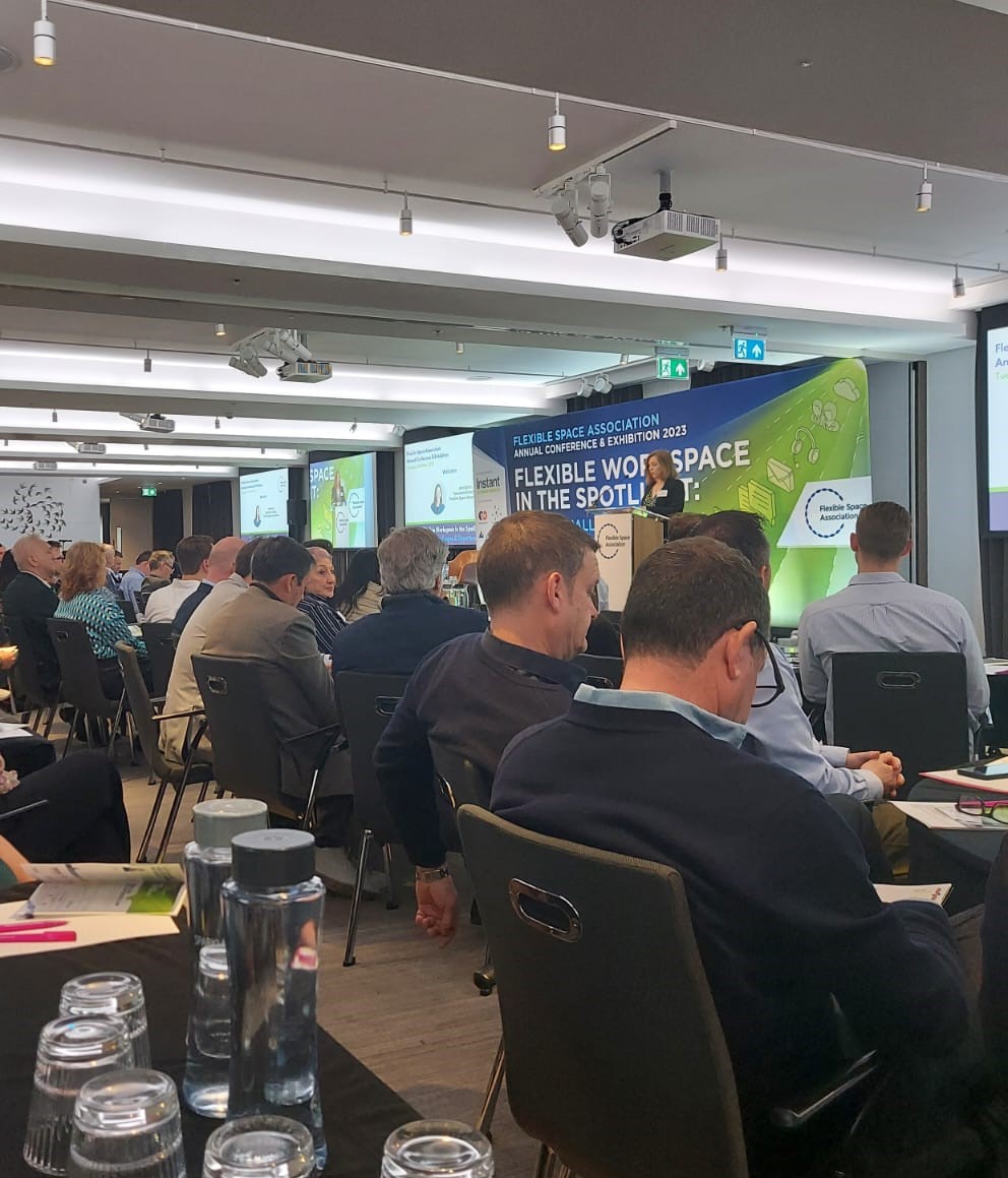 And we are off! Excited to spend the day discussing the trends, challenges and opportunities in the Flex sector at the Flexible Space Association Conference.

Drop us a line if you want to have a quick coffee or meet after.

#flexsa #flexibleworking #flexsa2023