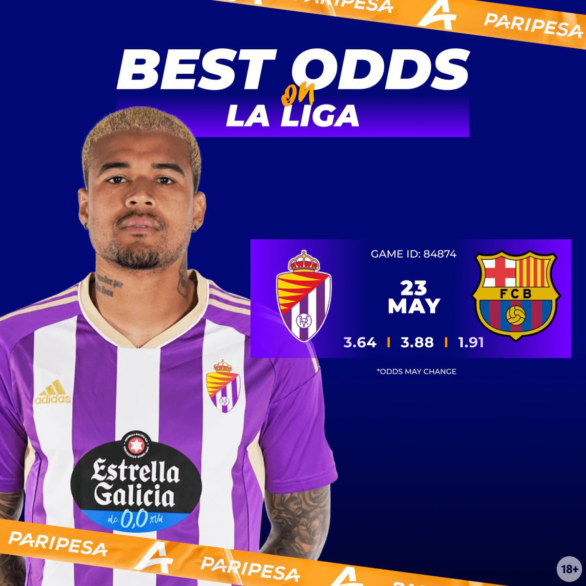 Aiden Chaggie on Twitter "13 odds with Paripesa 💫 Loading Code 👉🏾