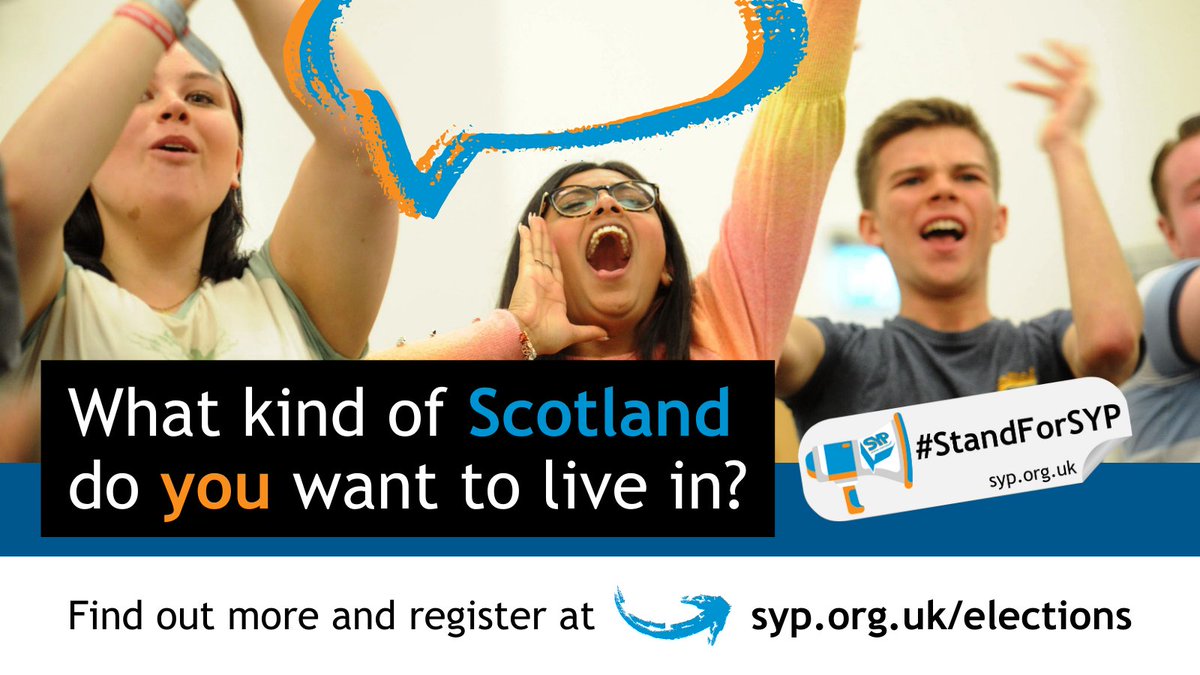Being a MSYP opens up many opportunities for young people - making friends, attending events across the country, learning new skills and much more! 😃

Apply now at syp.org.uk/elections

Or, come along to one of our information sessions to find out more forms.office.com/e/qfvC0xkmNY