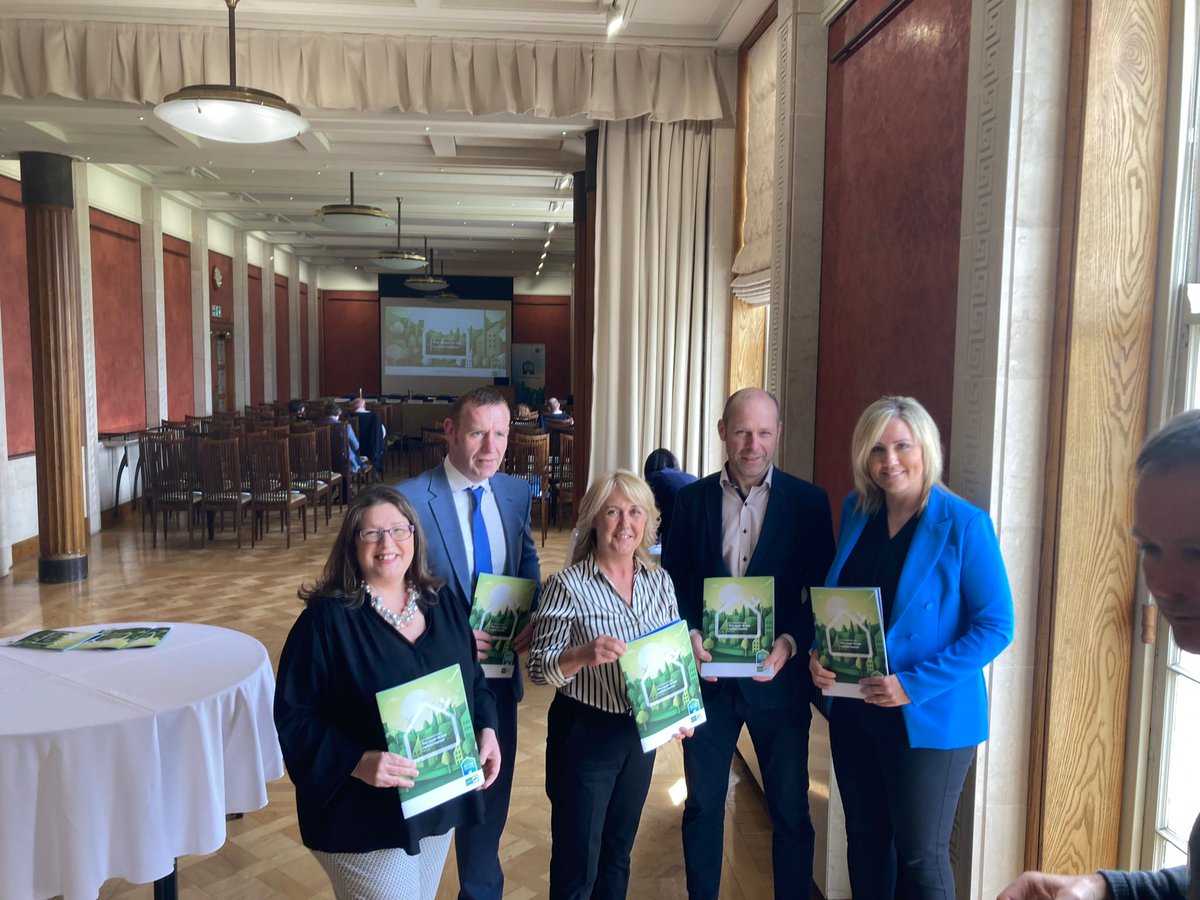 We're here at the Parliament Buildings for the launch Forum for a Better Housing Market's report: "New Foundations: The route to low carbon homes". We welcome our 5 panellists &amp; look forward to the discussion on the report's recommendations. #lowcarbonhomesni