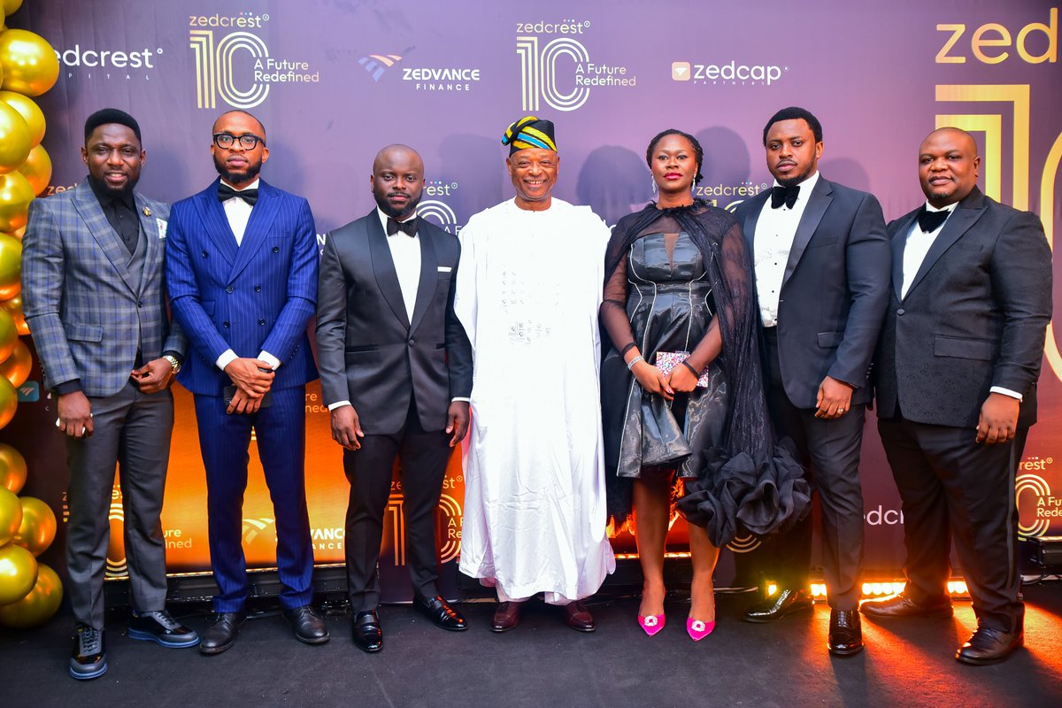 Our leadership team was exhilarated as we celebrated 10 years of redefining the African financial landscape!

Here’s to many more wins for the Zedcrest Group 🥂
#ZedcrestAt10 #AFutureRedefined