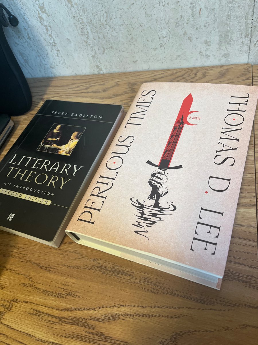 Today, on the day that #PerilousTimes is published in the US, I am hard at work in the university library studying for my PhD. But I've brought a copy of the beautiful US edition with me to sell to my friend Sam. If you're picking up a copy in the US today then send me a picture!