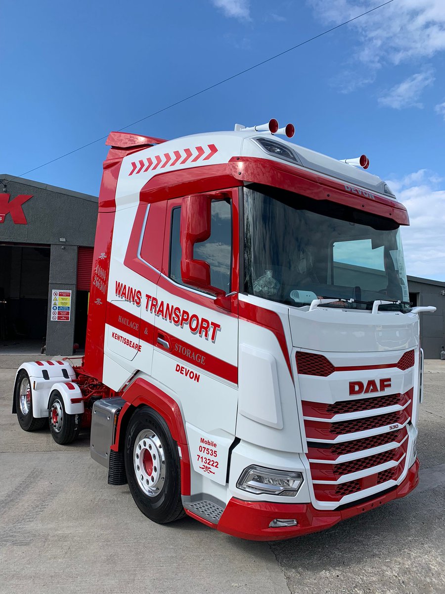 2K Coachworks (@2kcoachworks) on Twitter photo This new <a href="/DAFTrucksUK/">DAF Trucks UK 🇬🇧</a> has had the Wains treatment with superb #airbrushing to the back of the cab. We carried out colour coding and signwriting #DAF #Wains #Transport This new <a href="/DAFTrucksUK/">DAF Trucks UK 🇬🇧</a> has had the Wains treatment with superb #airbrushing to the back of the cab. We carried out colour coding and signwriting #DAF #Wains #Transport