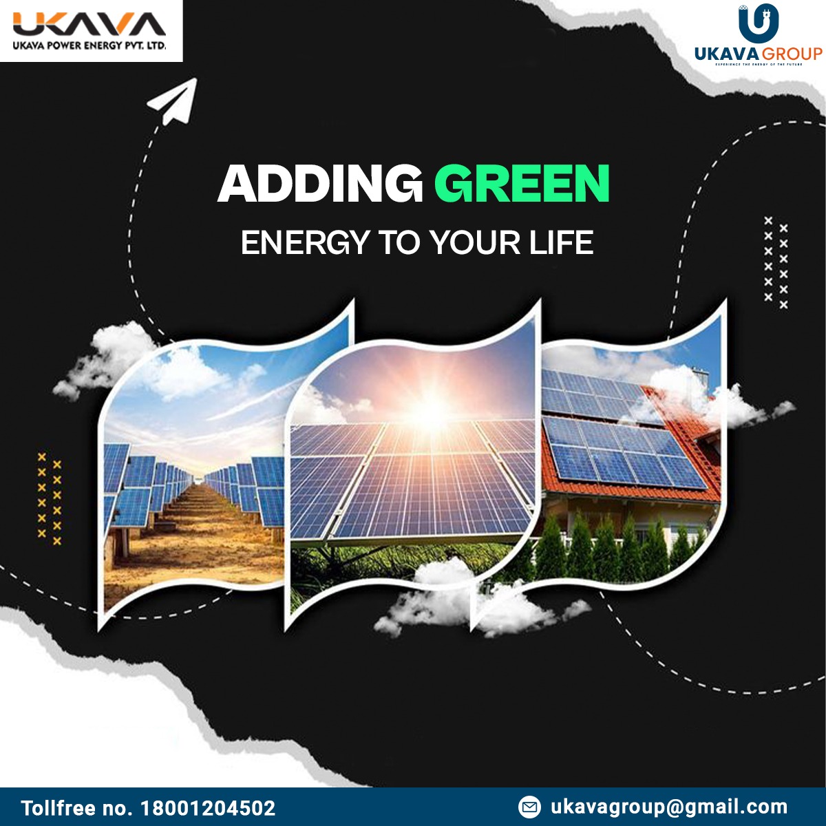 Adding Green  Energy To Your Life..
📞 Call us-18001204502
📫 Mail us- ukavagroup@gmail.com
#solar #madeinfinland #solarproducts #solarpanels #solarpanel #solarenergy #solarmounting #solarmountingsystem #solarenergy #solarenergysystem #solarmountingsolutions #sunenergy