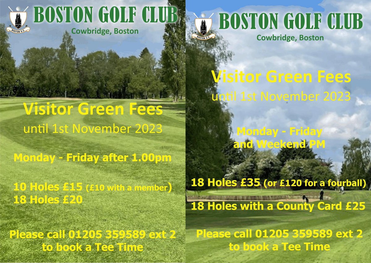 We’ve now added the great value visitor fees for Monday-Friday and Weekend PM. Get booked in and see for yourself what the buzz is all about!