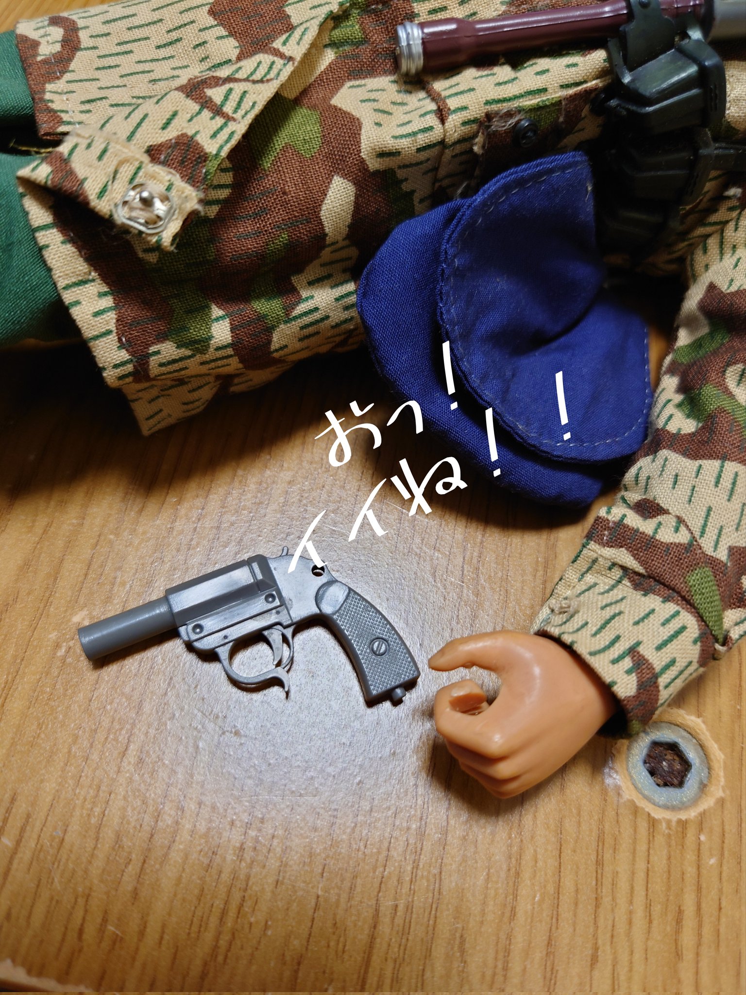 【要注意ヘッド取れてます］アクションマン／トーキングコマンダー 要注意ヘッド取れてます］アクションマン／トーキングコマンダー