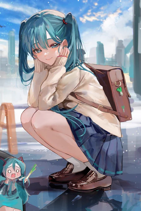 #1日でフォロワー何人増えるかチャレンジ お便乗!ミクちゃんばっかり描いてますYYY