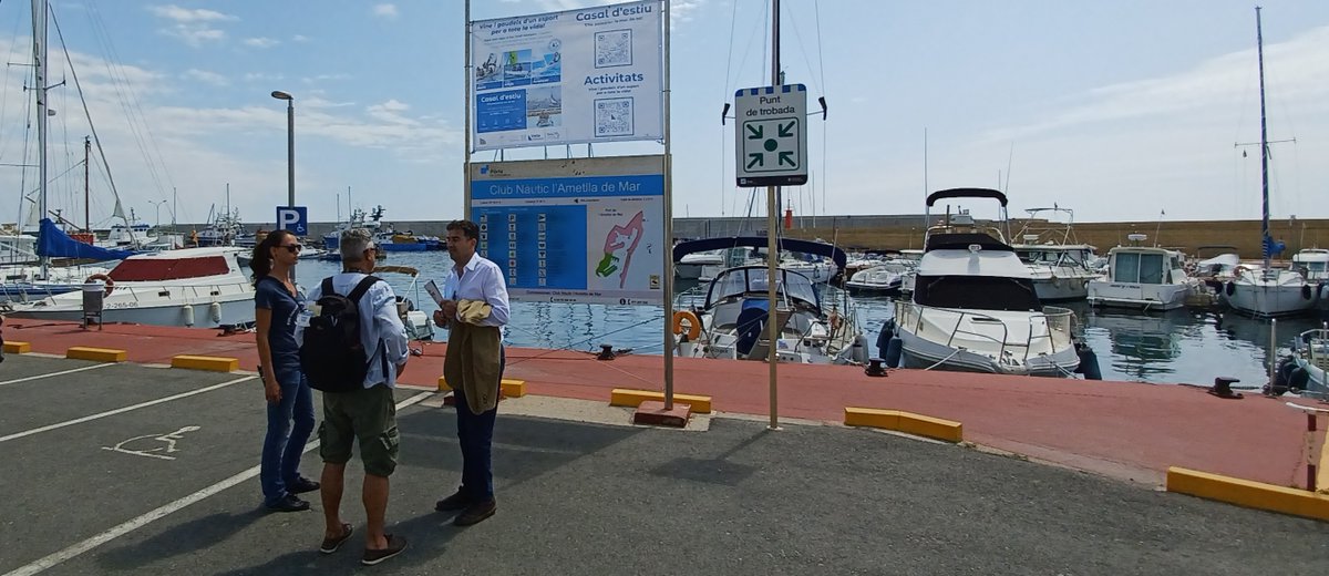 Avui hem rebut #Presstrip amb periodistes de "Meer &amp; Yatchen", revista més important a #Alemanya especialitzada en #Turisme nàutic, visitant <a href="/PortCalafat/">Port Calafat</a>, Marina Sant Jordi i el CN de l'#AmetlladeMar de la mà de <a href="/nauticparc/">NÀUTIC PARC COSTA DAURADA I TERRES DE L'EBRE</a>.