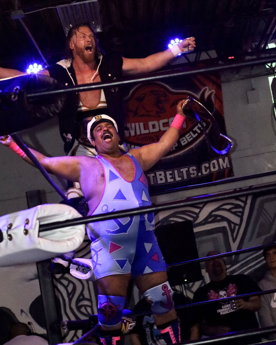 New champs or does dream title run continues?? #FWFLive5 <a href="/TheJoeShoes/">Capt. Joe Shoes</a> <a href="/Myers_Wrestling/">Brian Myers</a> <a href="/isThatVsK/">VsK</a> <a href="/NoSteakAllSizzl/">Leo Sparrow</a>