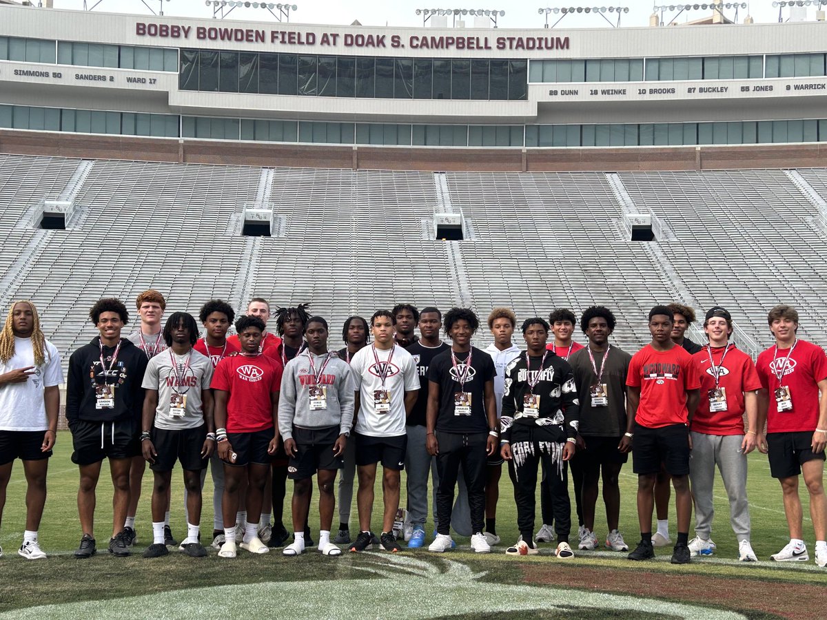 Woodward Academy Football_Georgia (@waacademyfb) on Twitter photo 7 on 7 Tour time for our <a href="/WAWarEagles/">Woodward Academy Athletics</a> 1st Stop, <a href="/FSUFootball/">FSU Football</a>. Thanks for showing us love! Future home of FSU Commit <a href="/CjHeard_/">CJ Heard</a> 7 on 7 Tour time for our <a href="/WAWarEagles/">Woodward Academy Athletics</a> 1st Stop, <a href="/FSUFootball/">FSU Football</a>. Thanks for showing us love! Future home of FSU Commit <a href="/CjHeard_/">CJ Heard</a>