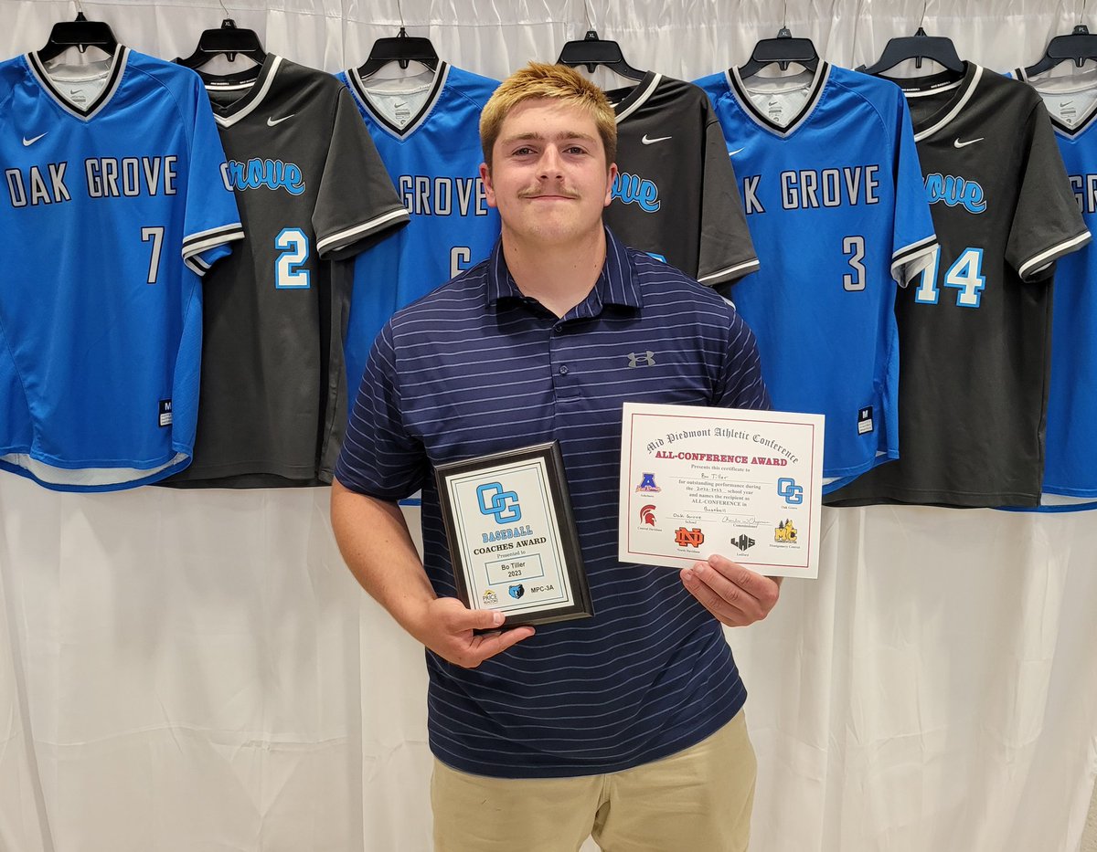 I'm so proud of you, son! Congrats on MPC All Conference and the Coaches Award. You truly are the definition of hard work, determination, and most of all, character. Stay humble and keep grinding! #myboy <a href="/TillerBo/">Bo Tiller</a>