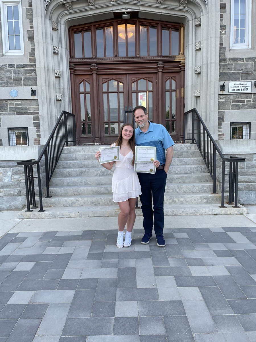Glenn_Craft's tweet photo. Congratulations @Carys_Craft06 on your grade 11 academic awards.  Keep leading by example and set your sights high!  We’re very proud of you! https://t.co/G0jKiubWyr