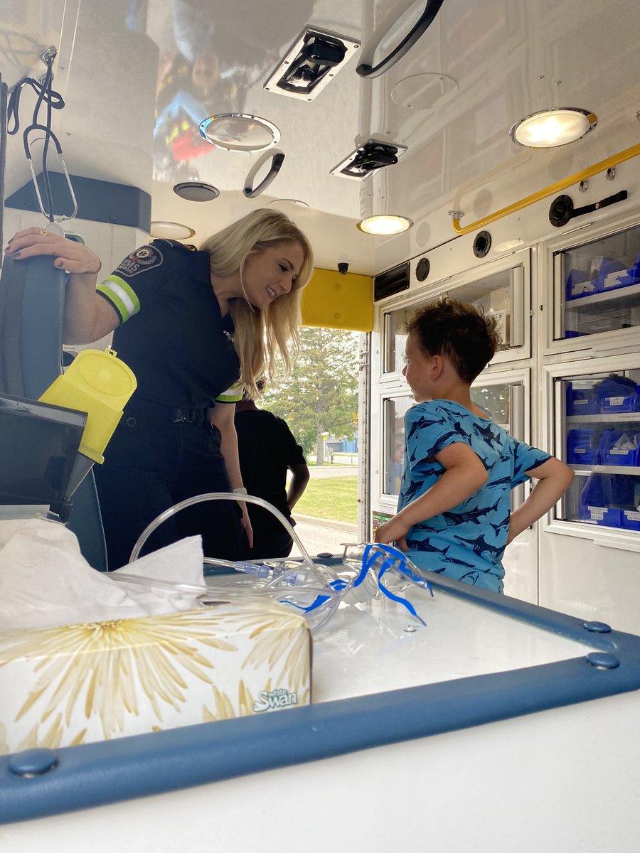 Thank you paramedic’s Stephanie and Amanda! We learned so much from your visit today! You eased any concerns our students had! <a href="/EssexWindsorEMS/">Essex-Windsor EMS</a>  <a href="/home_rams/">Roseland Home of the Rams</a>