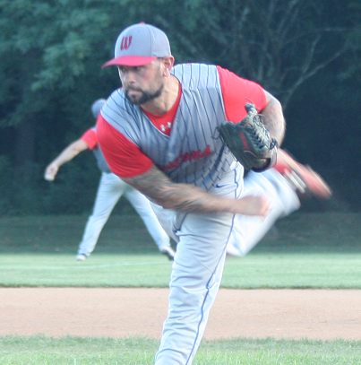 TriCountyOnline's tweet image. The Sens vault back into first place in the topsy-turvy South: 

Wash Twp Senators 6, SJ Grizzlies 4

Mark Scarpa not only records the win (5 IP, 0 ER) but  also goes 2-3 with an RBI to support his own cause. 

Dylan Warburton launched a two-run homer for the Sens.