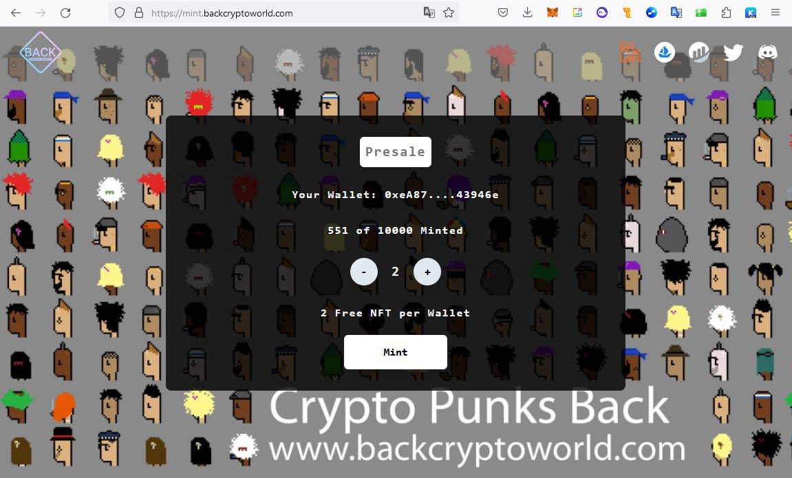 Artnegar's tweet image. It is a great honor to be with this unique collection🤍🪷🤍🪷🤍
@BackCryptoWorld 

#LFG  #BackCryptoWorld
Thanks to the strong team

mint.backcryptoworld.com
backcryptoworld.com