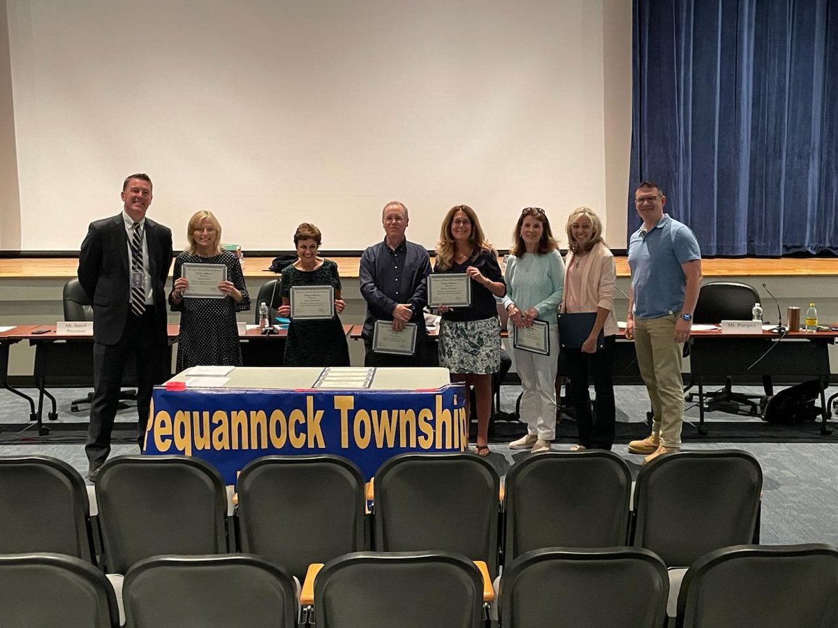Congratulations to Mrs. Skula and the other Pequannock retirees! We wish you a happy and healthy retirement. Thank you for your many years of service to Pequannock! #peqpantherpride