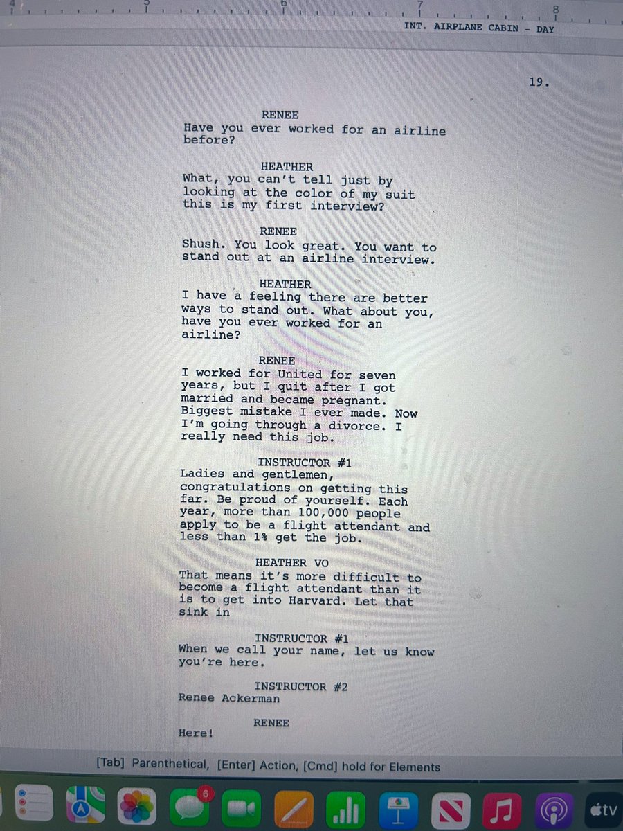 I’m putting myself into pretend screenwriting boot camp this week to get the sh- draft, I mean first draft! done as quickly as possible.