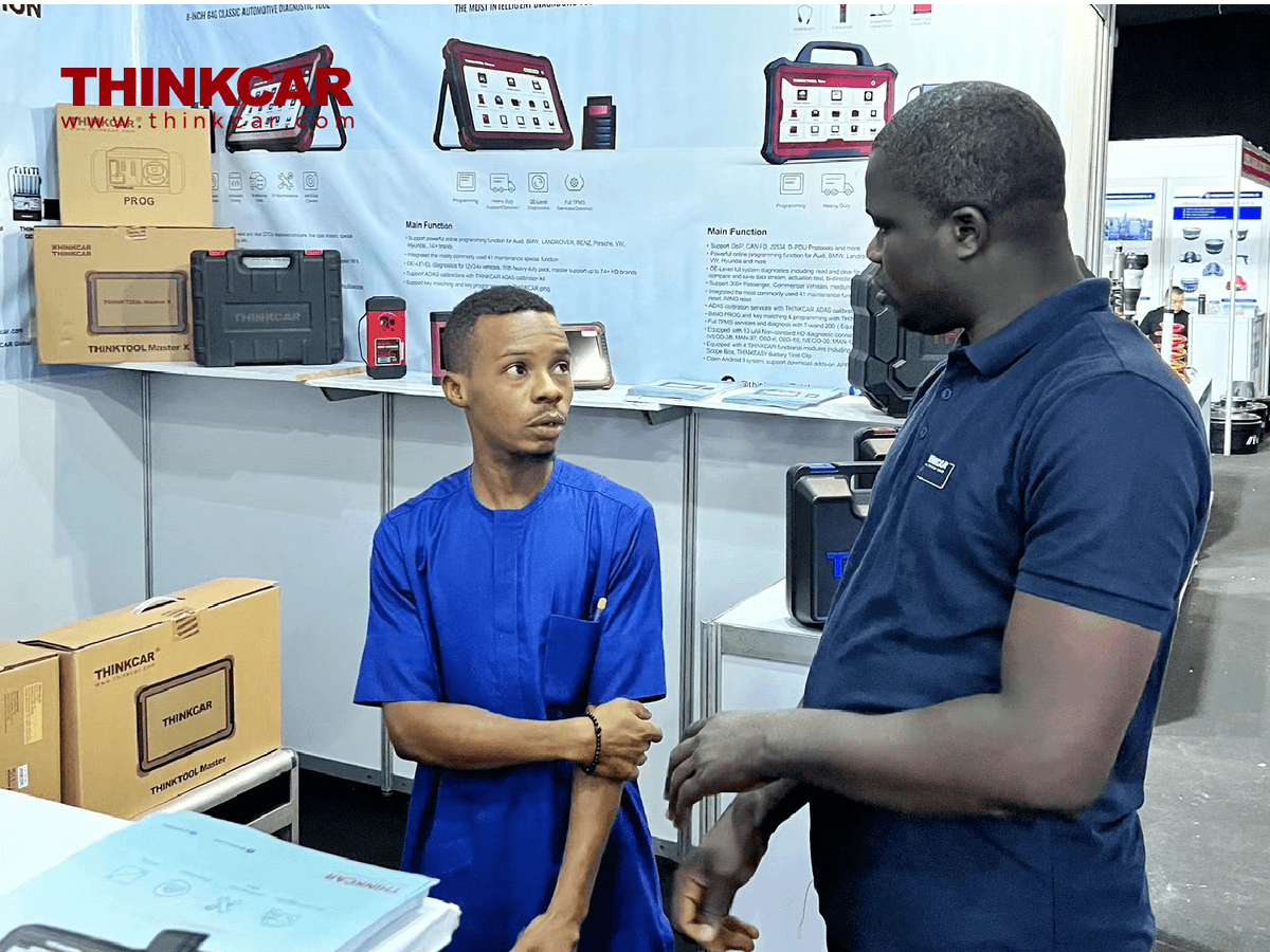 ObdThinkcar's tweet photo. #THINKCARNigeria
THINKCAR at Lagos Motor Fair &amp; Autoparts Expo 2023！
Welcome to visit us, Booth Number: 50.
#THINKCAR #THINKCARTECH #THINKTOOL https://t.co/VcycKOhlOH