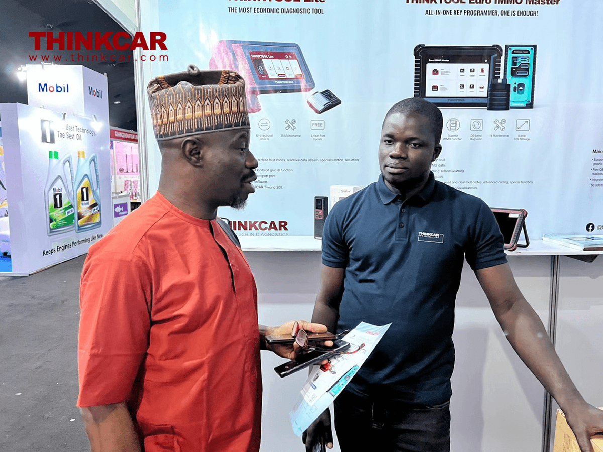 ObdThinkcar's tweet photo. #THINKCARNigeria
THINKCAR at Lagos Motor Fair &amp; Autoparts Expo 2023！
Welcome to visit us, Booth Number: 50.
#THINKCAR #THINKCARTECH #THINKTOOL https://t.co/VcycKOhlOH