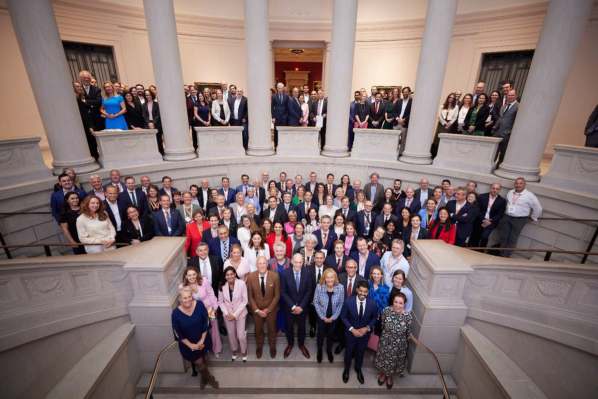 The ‘Future of Life Sciences’ dinner with over 100 guests and Dutch @MinisterEZK & @ministerVWS hosted by Consul General Ahmed Dadou in the ‘Art of Europe’ wing of @mfaboston. Amazing night at the museum full of inspiration and innovation! 🇳🇱🇺🇸 #NLatBIO #BIO2023