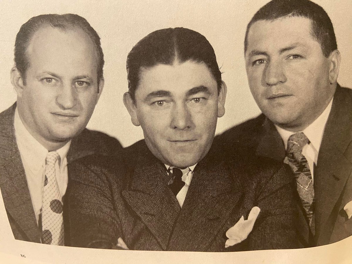 The Three Stooges out of character. 1936. Larry Fine, Moe Howard, and Curly Howard. Timeless comedy 🤣