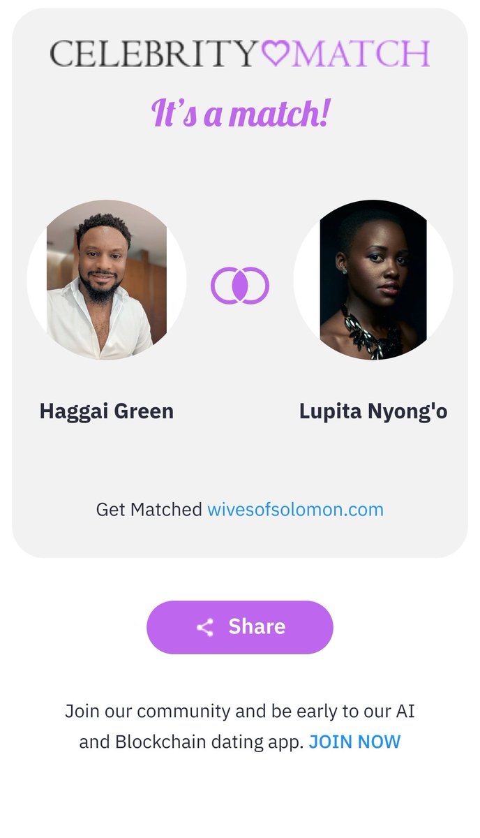 ksweat48's tweet photo. Make it an investment in my Ai dating app development 😁
Check out who i matched with! https://t.co/Ygb2OkZ7G9 https://t.co/zgPfMBzFrF